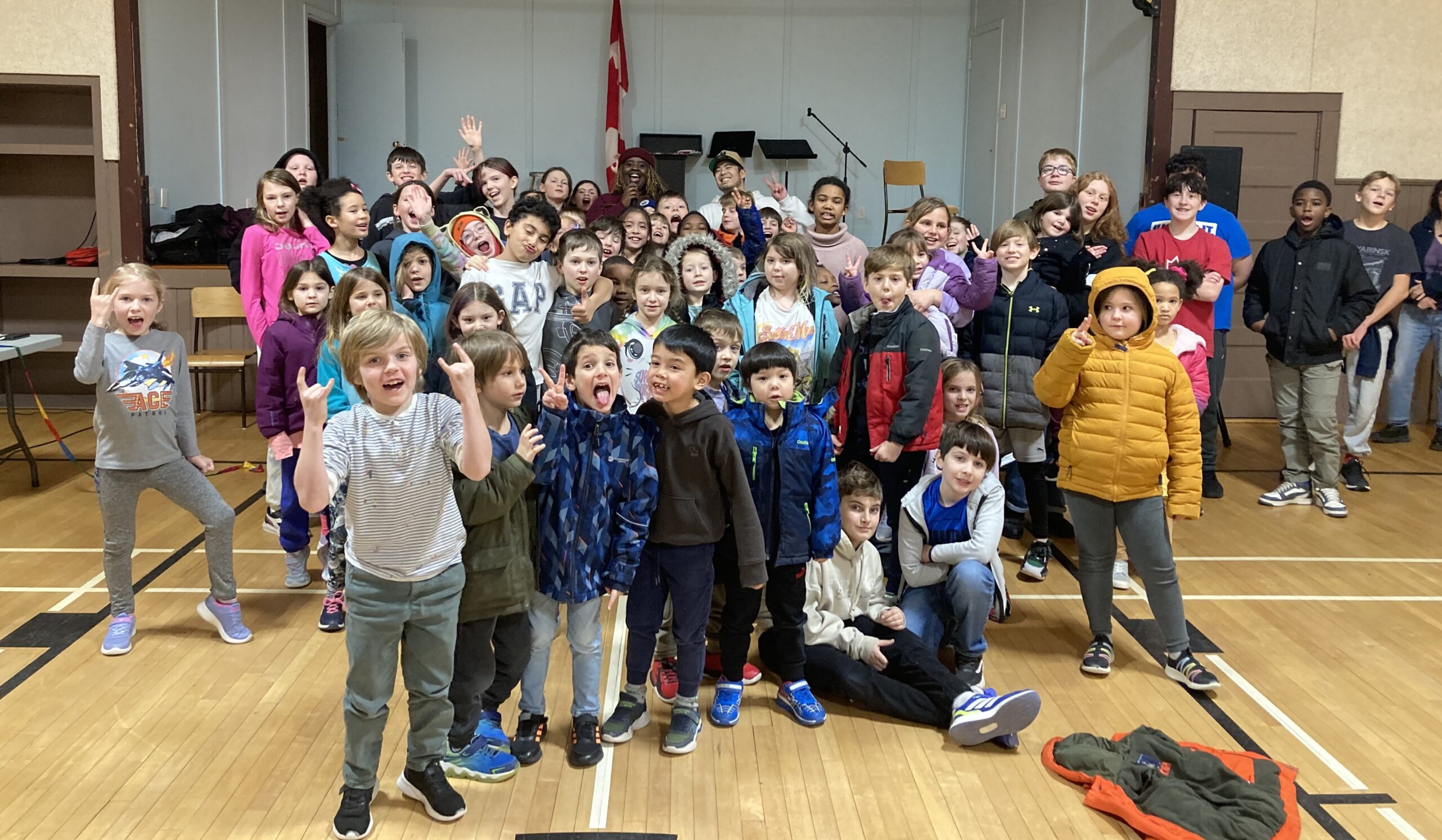 Pause musicale avec Missy D à l’école La Vérendrye  